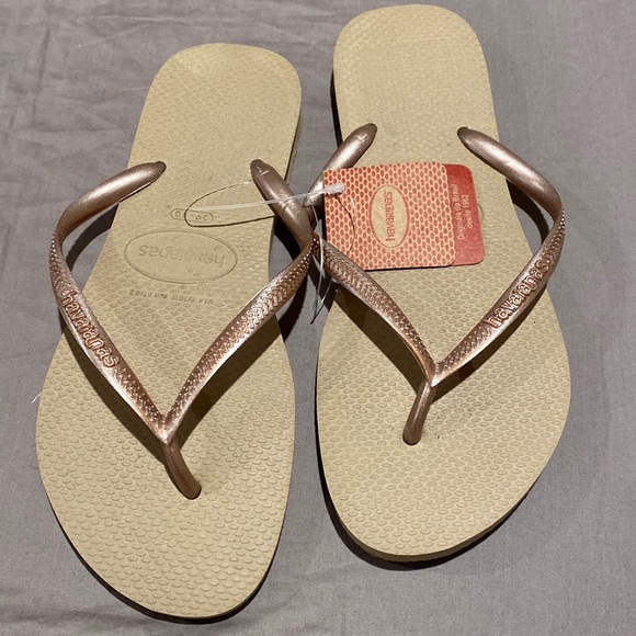 HARBOR ROSE GOLD FLIP FLOP